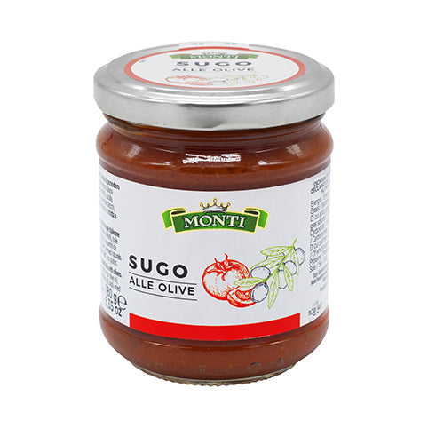 Sauce tomate aux olives noires