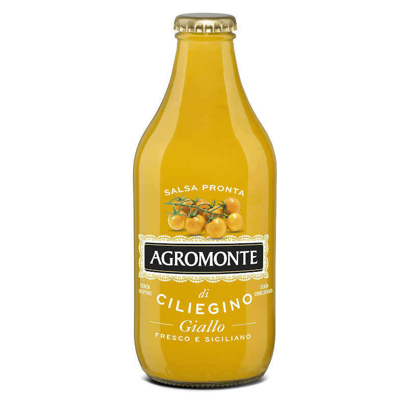 Sauce tomate cerise jaune