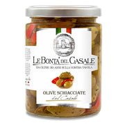 Olives vertes schiacciate