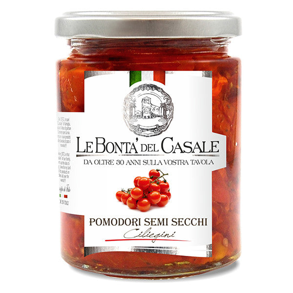 Tomates cerise semi confites