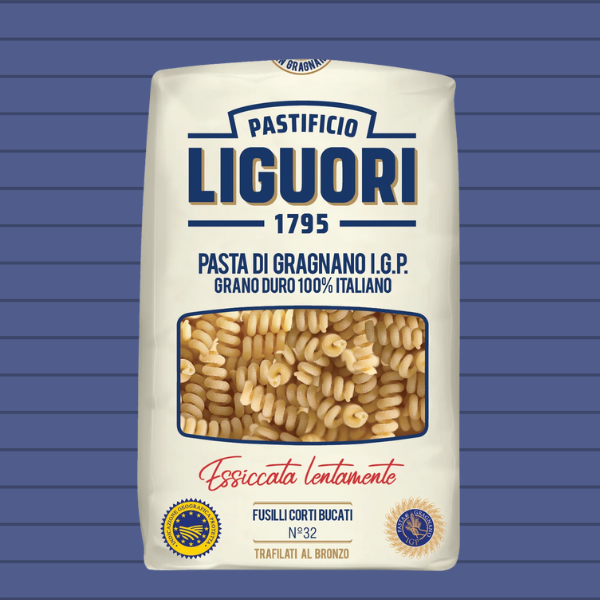 Fusilli corti bucati