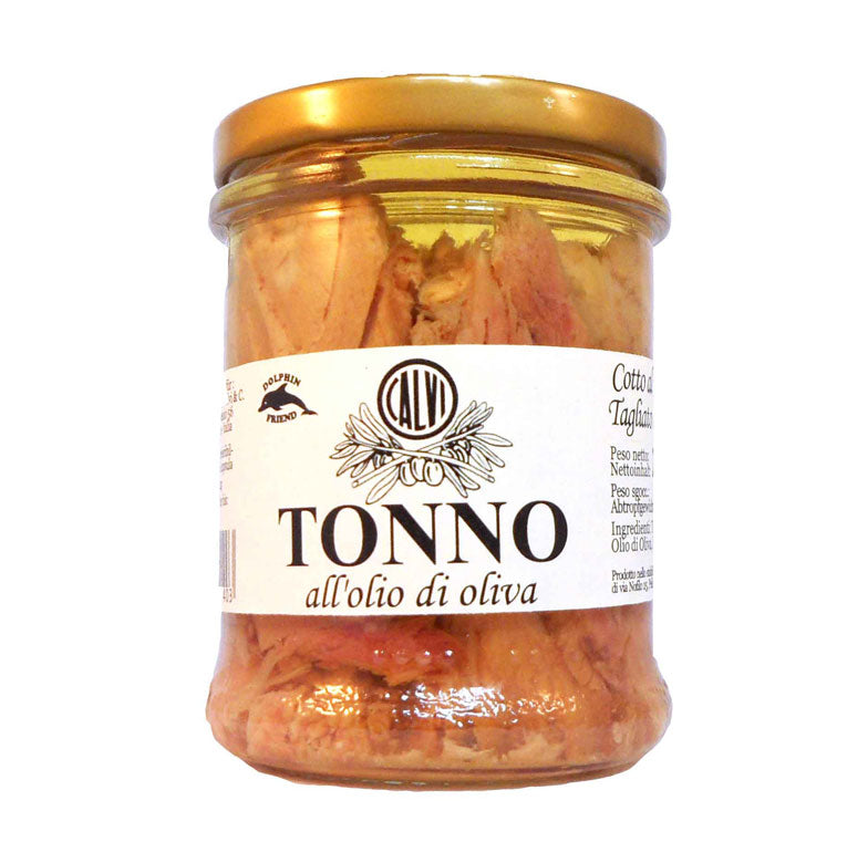 Filets de thon à l'huile d'olive