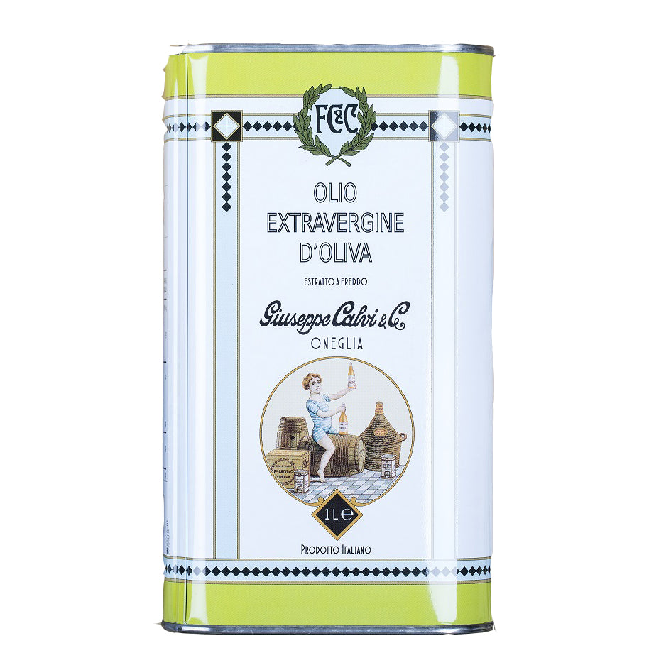 Huile d'olive extra vierge bidon vintage