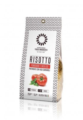 Risotto à la tomate et basilic